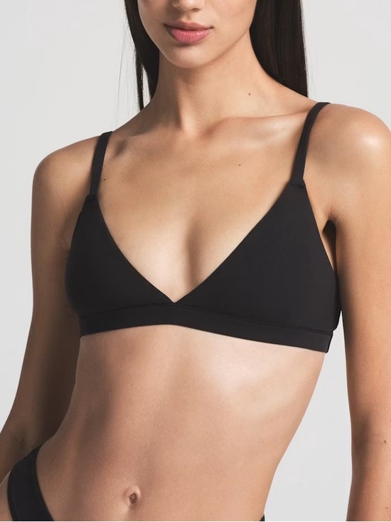 SKIMS Other - Skims Triangle Bralette Fits Everybody Onyx Second-Skin Minimalist-Medium